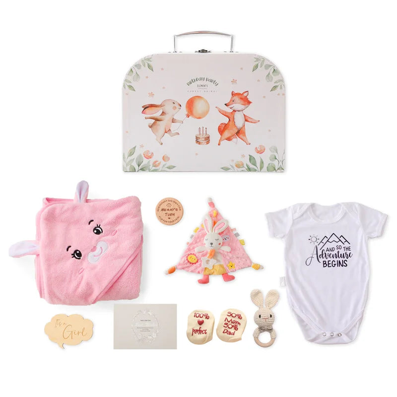 Baby Bath Gift Set for Newborn - Rabbit