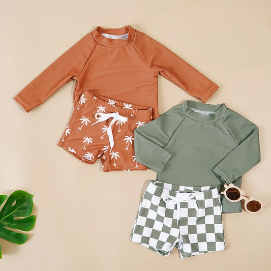 Swimwear - Cool Print Summer Baby Swimwear Beach Surfing