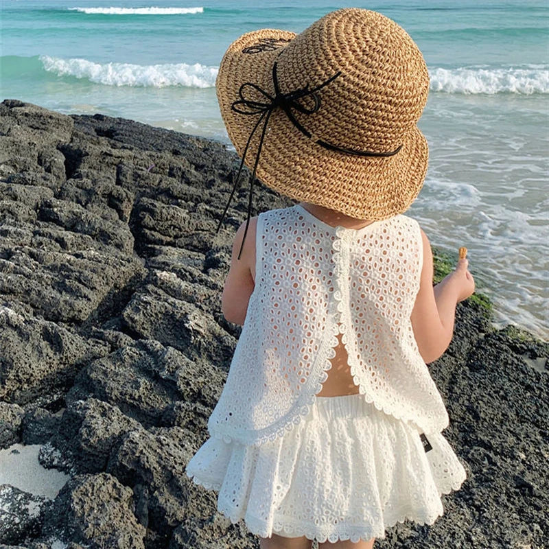 Clothing for Girls - 2 piece Hollow Lace Suit