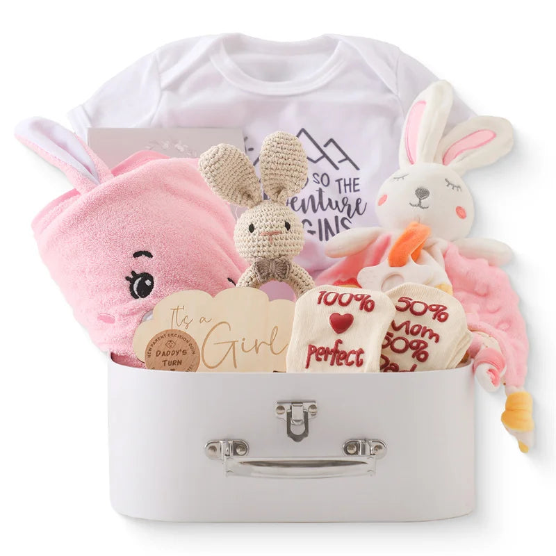 Baby Bath Gift Set for Newborn - Rabbit