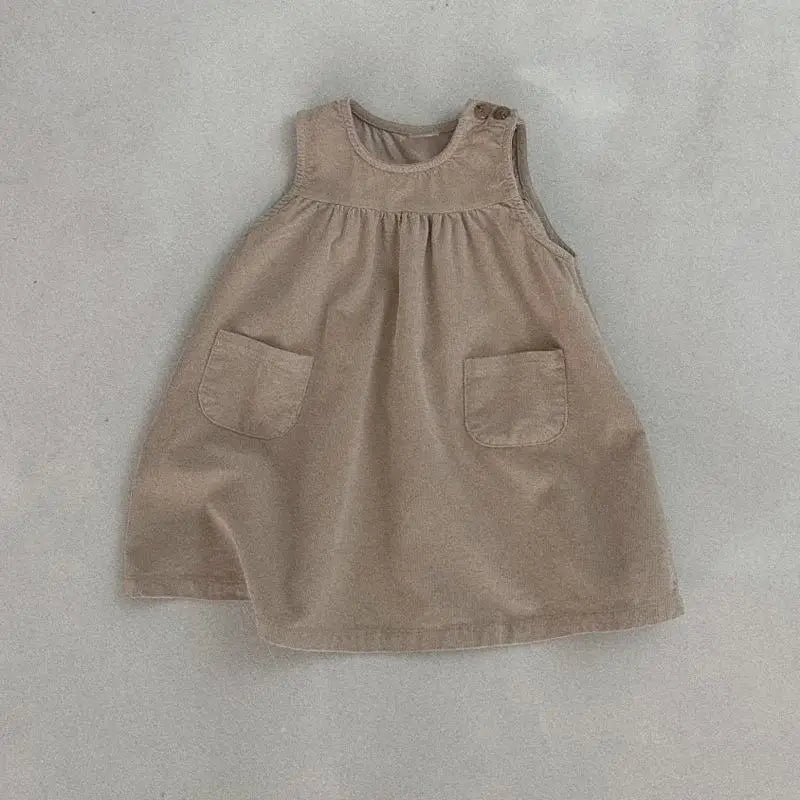 Clothing for Girls - Sleeveless Vest Dress Dress