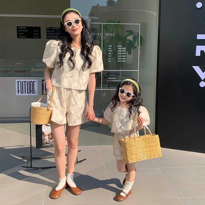 Family Matching Outfit - Mom and Daughter Set