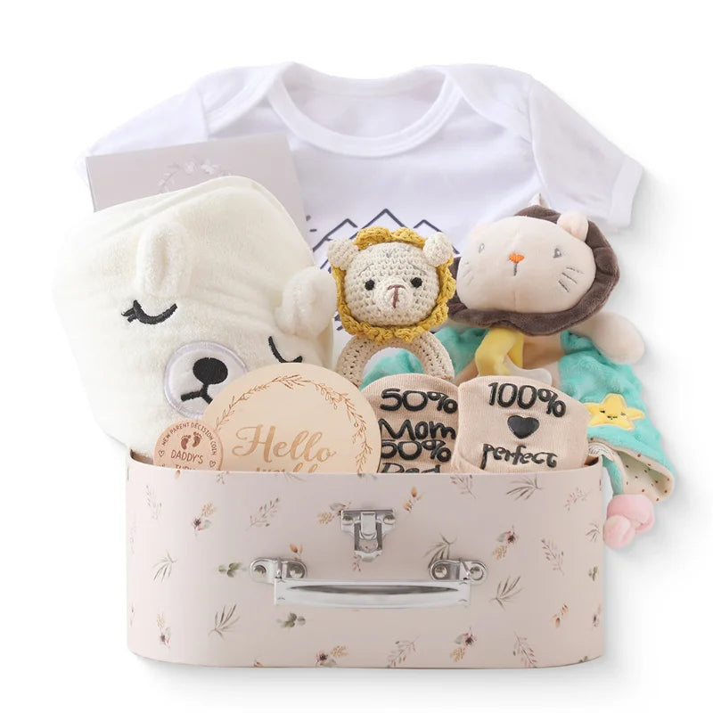 Baby Bath Gift Set for Newborn - Lion