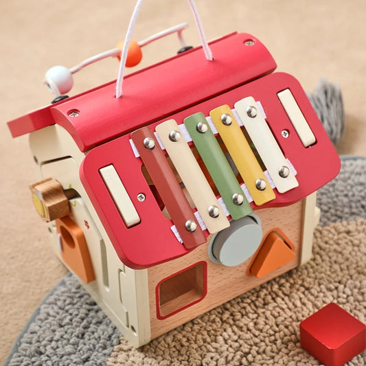 Montessori Toy - Multi-Function House Musical Instrument